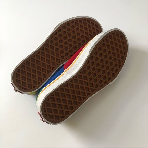 Vans Era primary color block lace up sneakers NWOT child’s size 1.5 - Picture 8 of 8